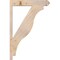 Ekena Millwork Funston Arts & Crafts Smooth Outlooker, Douglas Fir, 5 1/2"W x 26"D x 38"H OUT06X26X38FST03SDF - alternate 2